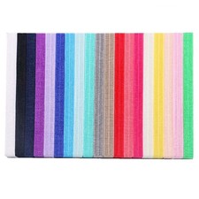 20Pcs Kids Headband Baby Girls Reusable Elastic Assorted Colors Decorative Use
