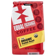 Organic Coffee, Ground, French Roast, 10 oz 283.5 g 