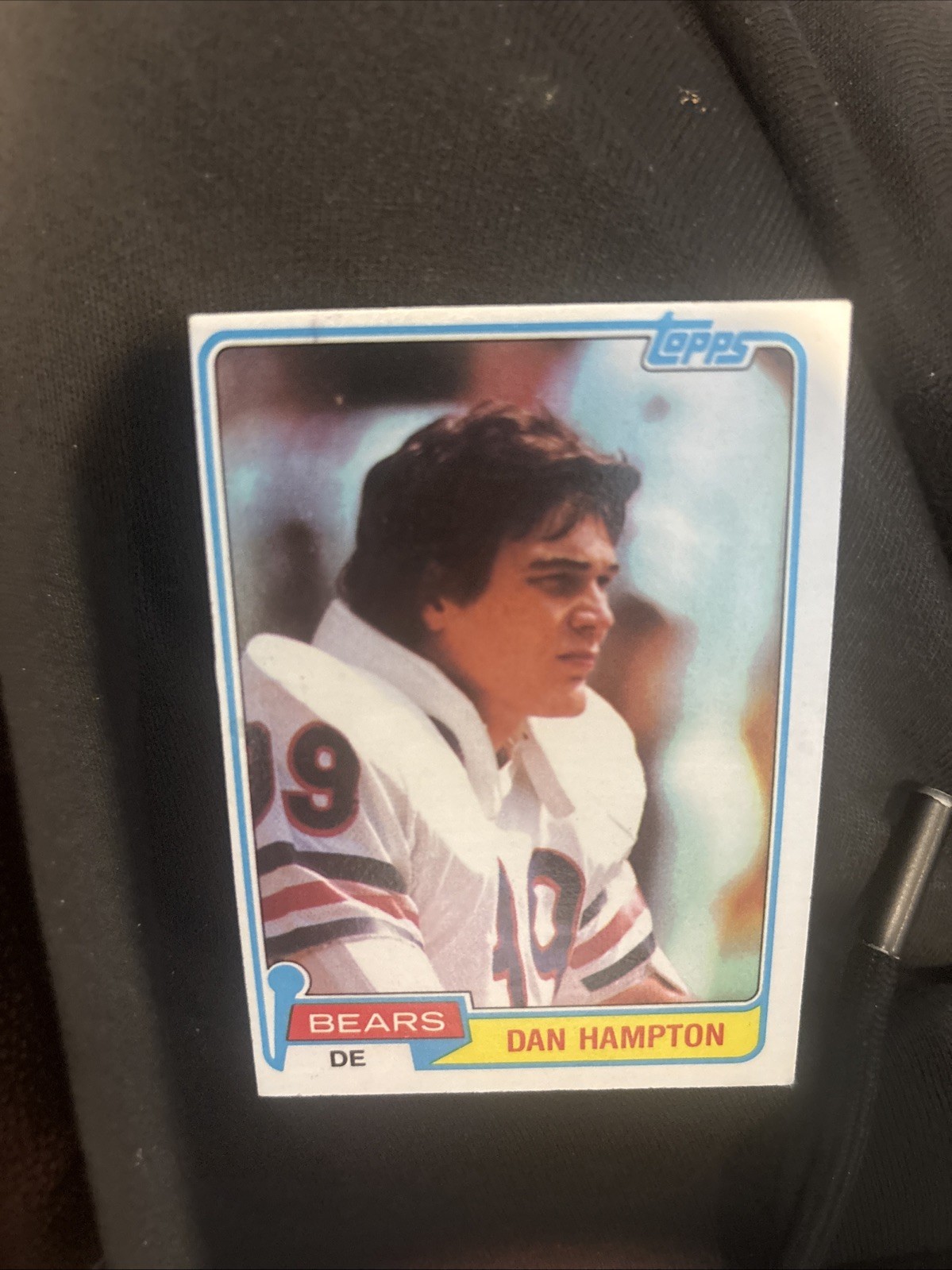 1981 TOPPS FOOTBALL #316 DAN HAMPTON HOF ROOKIE!! Lil Wear