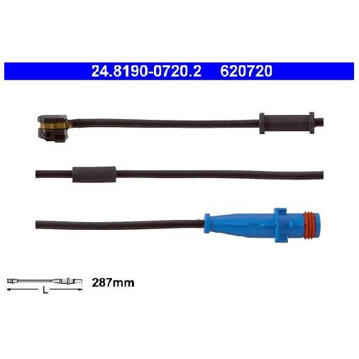 Warnkontakt Bremsbelagverschleiß Vorne FüR Opel Vectra Z02 02 Bis 08 ATE Z19DT-image