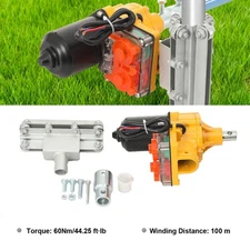 Greenhouse Film Roll Up Motor, 24V 100W Greenhouse Cooling System Roll-up Motor