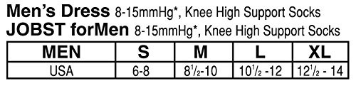 JOBST forMen kniehoch geschlossene Zehe 8-15 mm Höhe (marine) klein - Bild 4 von 4