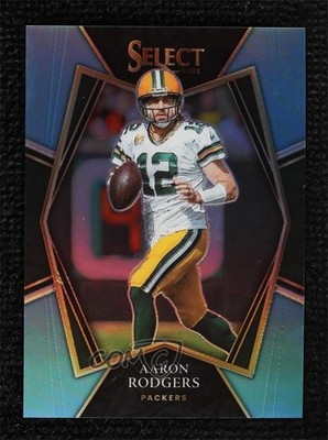 2021 Panini Select Premier Level Light Blue Prizm 92/99 Aaron Rodgers #114 r4i