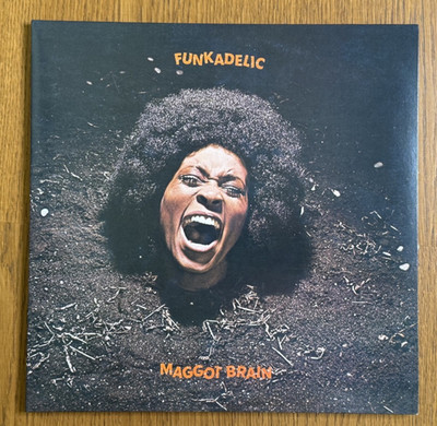 FUNKADELIC MAGGOT BRAIN 50TH ANNIVERSARY 2 LP EDITION BLUE & RED SPLATTER / CLEA