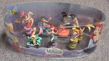 The Little Mermaid Ariel & Her Sisters Figure Set Disney Store Exclusive In Box