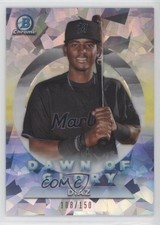 2020 Bowman Chrome Dawn of Glory Atomic Refractor 108/150 Lewin Diaz #DG-11 15v5