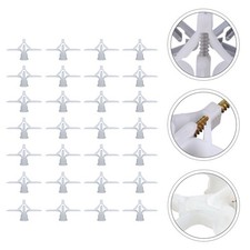 250 PCS Hollow Wall Plugs Gypsum Board Fastener Accessories Plasterboard Bulge