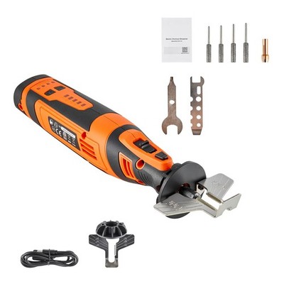 Cordless 5-Speed 4 Heads Chain Sharpener Angle Guide