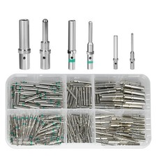 180PCS Deutsch Connector Pins and Sockets, Barrel Style Contact Pin Kit, Size...