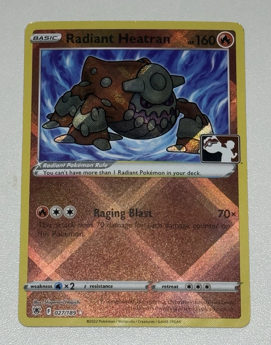 Radiant Heatran 027/189 Prize Pack Series Cards for sale | eBay Radiant Heatran 027/189 Prize Pack Series Cards for sale | eBay
