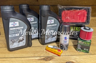 YAMAHA XT660R X 2004-2016 SILKOLENE 10w40 MOTORCYCLE SERVICE KIT inc SUMP WASHER