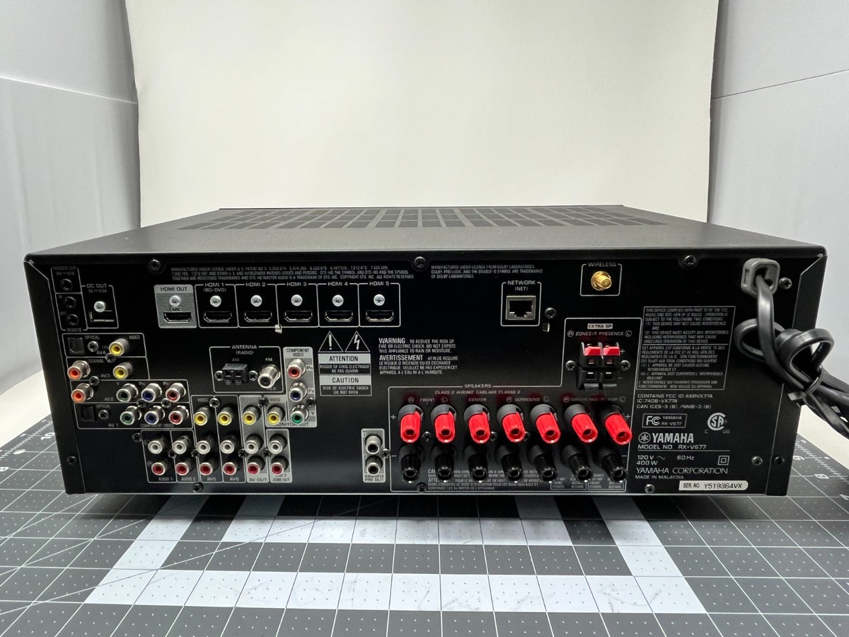 Yamaha RXV477 5.1 Network AV Receiver for sale online | eBay
