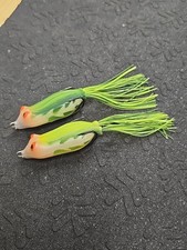 (2) Snag Proof Ish's Phat Frog Topwater Fishing Lures Lot Of 2