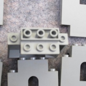 VINTAGE LEGO Knights Castle Wall Brick Pieces LOT 50 + BULK OLD GREY 6080 6073