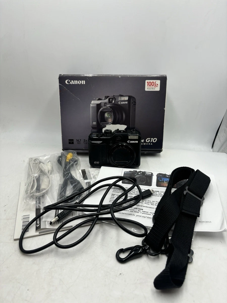 Canon PowerShot G10 Digital Cameras for Sale - Shop New & Used