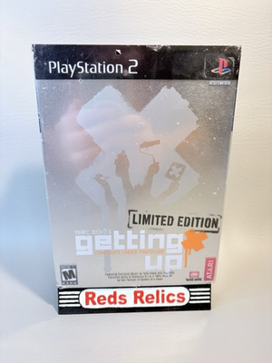 #ad Marc Eckos Getting Up Contents Under Pressure Sony PlayStation 2 PS2 BRAND NEW $279.95