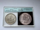 USA 1891 O Morgan dollar  slab graded by  INS Authentication Bureau, New Orleans