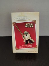Jedi Master Yoda 2003 Collector's Series STAR WARS Hallmark Ornament MIB NEW