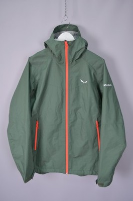 Salewa Puez Powertex Aqua Womens Green Jacket Windbreaker Size US22 4XL/5XL BIG