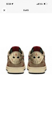 Coldsins Travis Scott  Jordan 1 low fragment off White Alaska Freddy 11 11.5 New