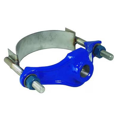 Smith-Blair 31500035408000 Saddle Clamp, 3''Pipe Size, 1''Npt Outlet