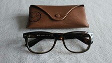 Ray Ban brown glasses frames. RB 2132 New Wayfarer 710/51. With case.