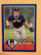 2003 Topps Kevin Youkilis Rookie Card #311 Red Sox RC. rookie card picture