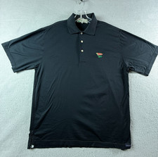 Vintage Peter Millar LACC Los Angeles Country Club Polo Shirt Men's Medium Golf