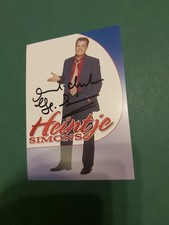 Heintje Simons , Musik ,  Autogrammkarte 