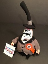 NEW Retired Disney Store Nightmare Before Xmas Mayor 8-in Mini Bean Bag Plush