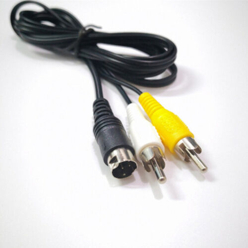 For Sega Mega Drive 2 3 Genesis TV Cable Master System AV Composite Video Audio - Picture 2 of 5
