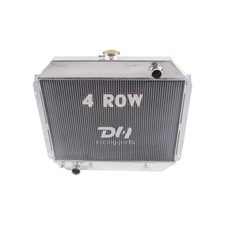 Radiador de aluminio de 4 filas para camioneta Ford F100 F150 F250 F350 F450 Bronco 1966-1979