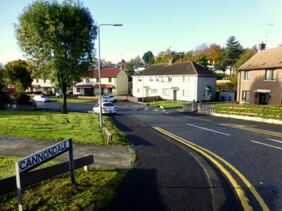 Foto 6x4 Cannondale, Omagh An Oghmagh abgebildet entlang Kevlin Road c2015