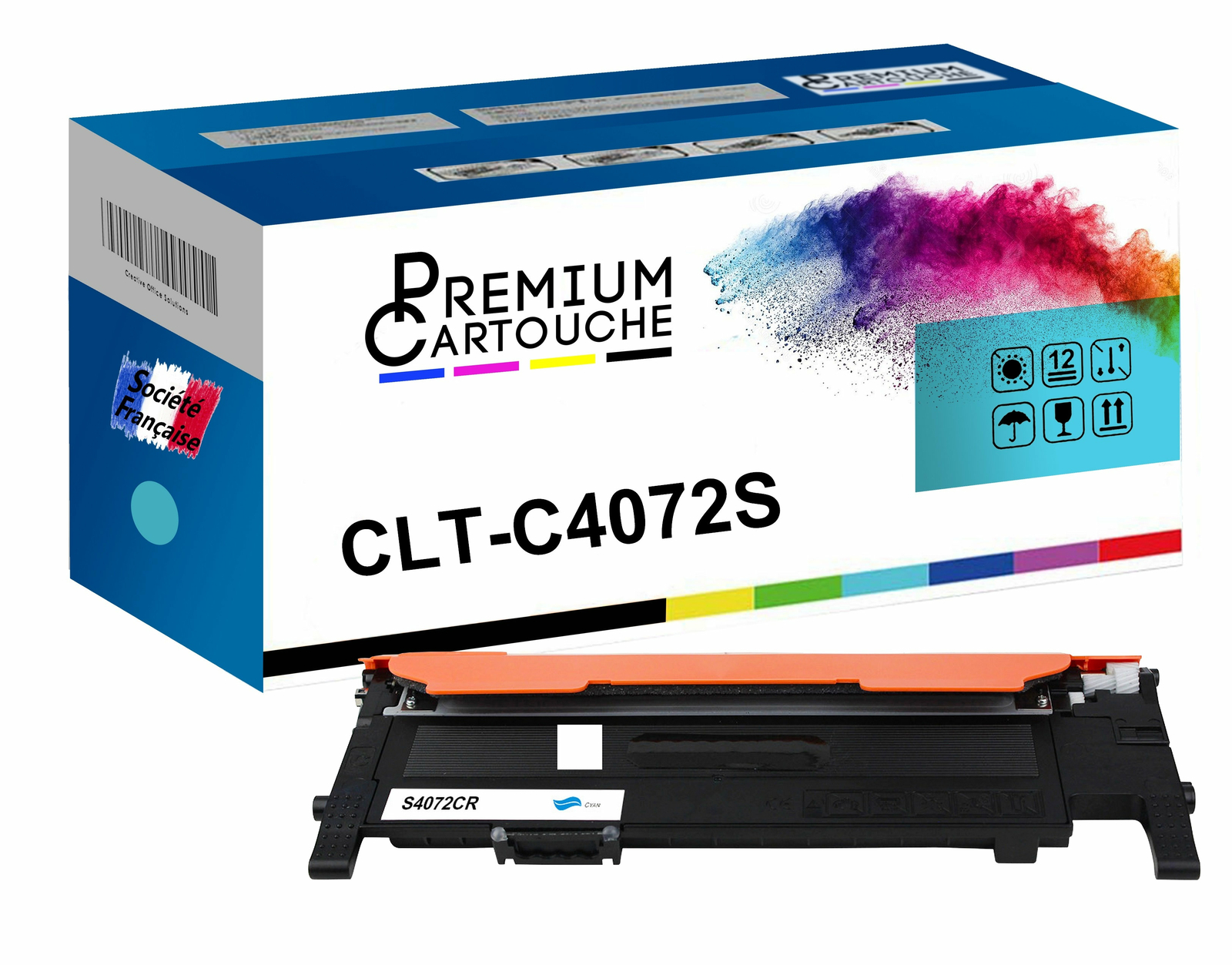 Toner CLT-4072S Cyan idéal pour imprimer vos dossiers de télétravail