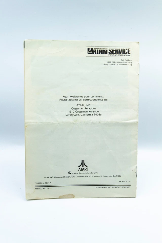 Vanguard Atari 5200 | Manual Only - Image 2 of 2