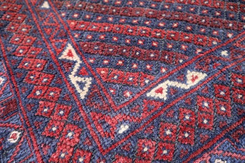 Afghan hand-knotted vintage rug, in a variety of colors. 3x4. More BeloW. - Picture 11 of 18
