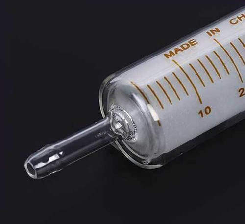 1ml - 100ml Glass Syringes Sampler Lab Glassware Reusable Chemistry Injector - Picture 10 of 16