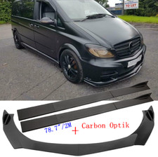 Frontspoiler Spoilerlippe Spoilerschwert Seitenschweller Für Mercedes Viano W639
