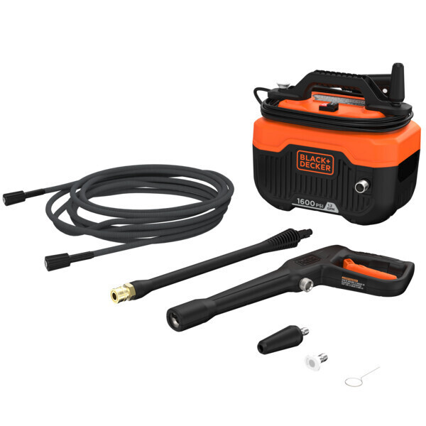 Black & Decker BEPW1600 1600 max PSI 1.2 GPM Cold Water Pressure Washer New