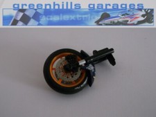 Greenhills Scalextric Moto GP Honda Repsol Rossi C6000 Front Forks/Wheel/Tyre...