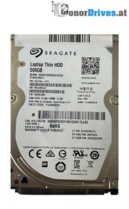 Seagate ST500LM021 - 1KJ152-071 - 500 GB - SATA - PCB 100729420 Rev. B*