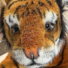 Melissa  Doug Tiger Stuffed Animal Plush Toy Giant 67  Lifelike Jungle Zoo