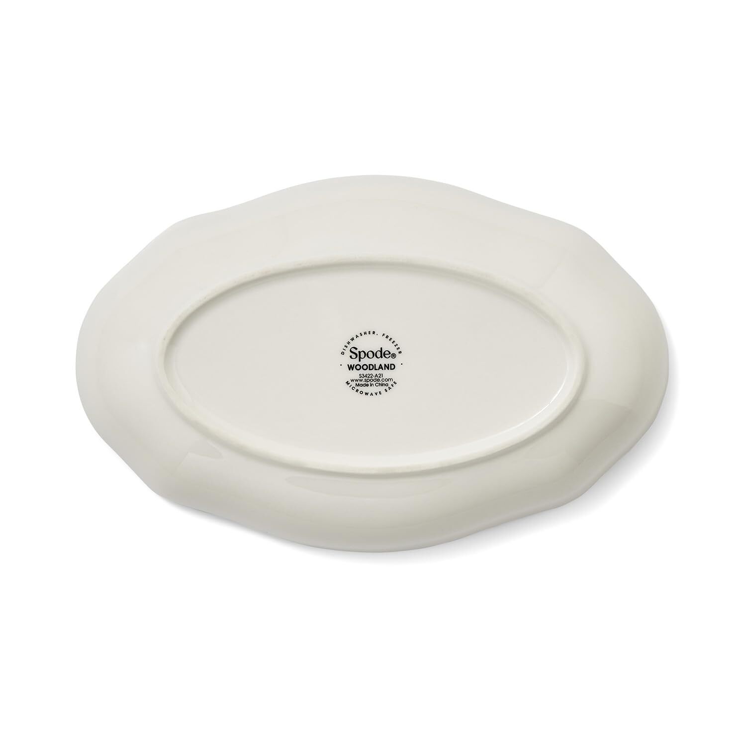 Spode Woodland Turkey Pickle Dish | Perfect for Thanksgiving Table