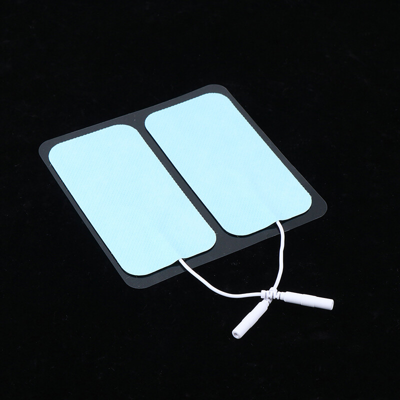 2Pcs Tens Machine Electrode Pad Self Adhesive Electrodes Pad Reuseable