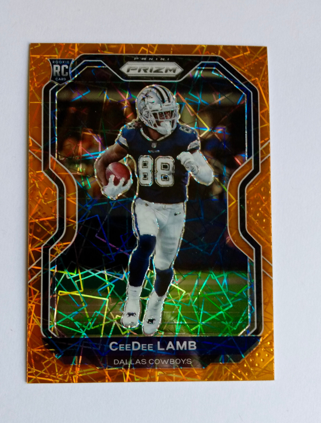 2020 Panini Prizm - Rookie CeeDee Lamb #334 Lazer Prizm (RC)