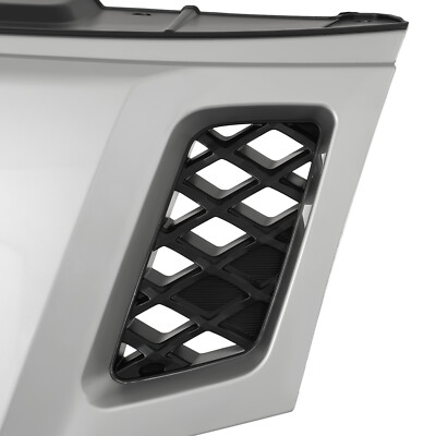 Front Grille Assembly For 2009-2013 Nissan Xterra - Silver, Without Emblem Hole 2 thumbnail image