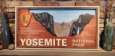 Large Yosemite sign National Park Sign