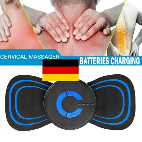 Tragbares elektrisches EMS Mini-Nackenmassagegerät Zervikalmassage-Stimulator DE - Bild 3 von 14
