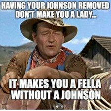 John Wayne Quote refrigerator magnet 3 1/2  "X 3 1/2  " Made in the USA