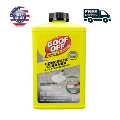 Goof Off 32 Oz. Concrete Cleaner and Oil Stain Remover